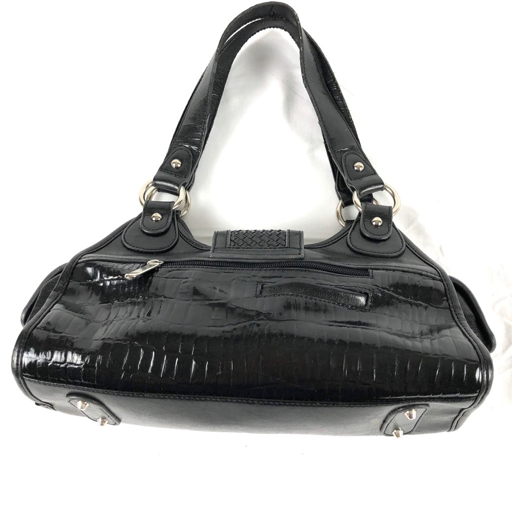 Baggs Brand Black Patent Leather Clutch. - Picture 2 of 5